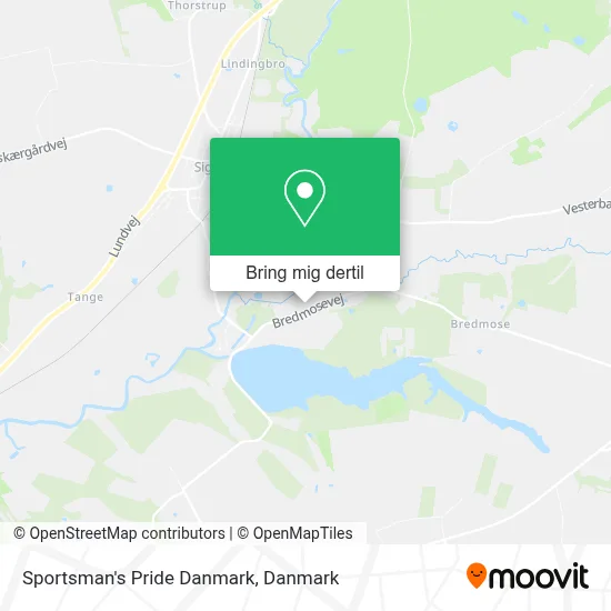 Sportsman's Pride Danmark kort