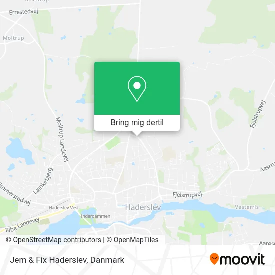Jem & Fix Haderslev kort