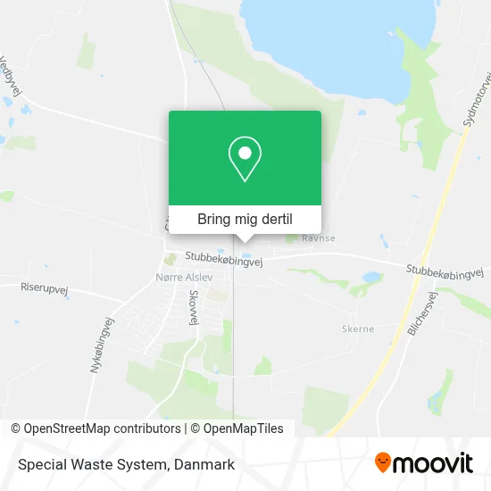Special Waste System kort