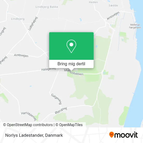 Norlys Ladestander kort