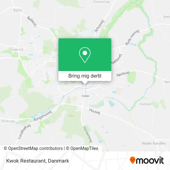 Kwok Restaurant kort