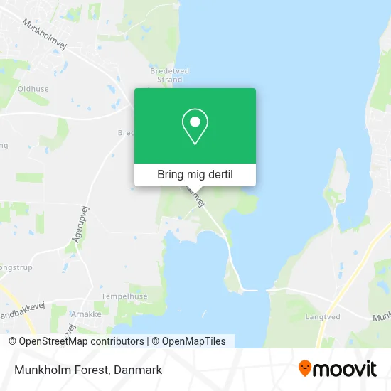 Munkholm Forest kort