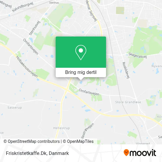 Friskristetkaffe.Dk kort