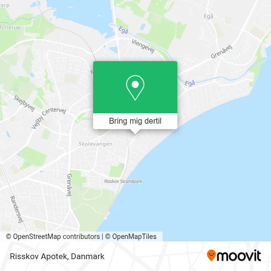 Risskov Apotek kort