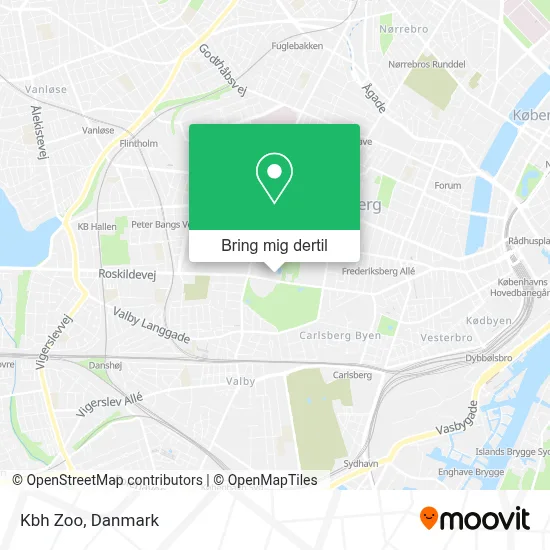 Kbh Zoo kort