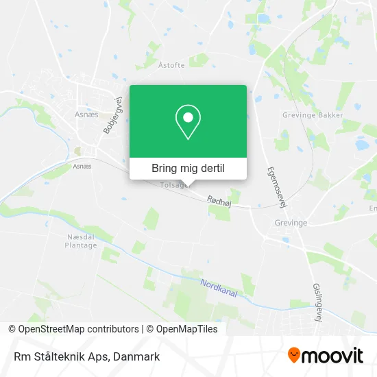 Rm Stålteknik Aps kort
