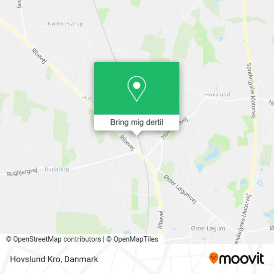 Hovslund Kro kort