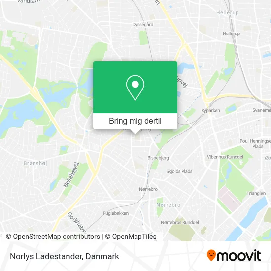 Norlys Ladestander kort