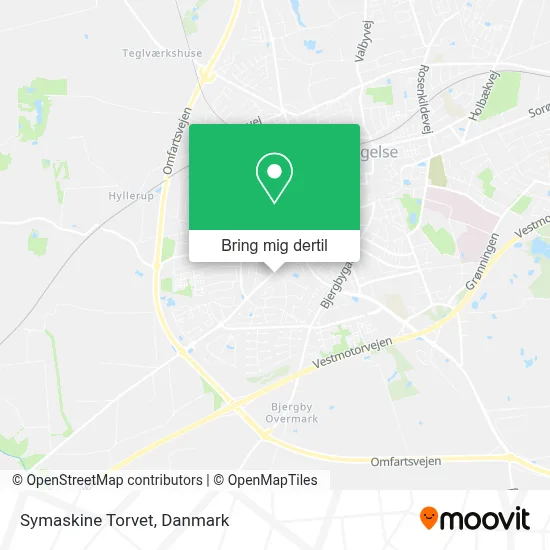 Symaskine Torvet kort