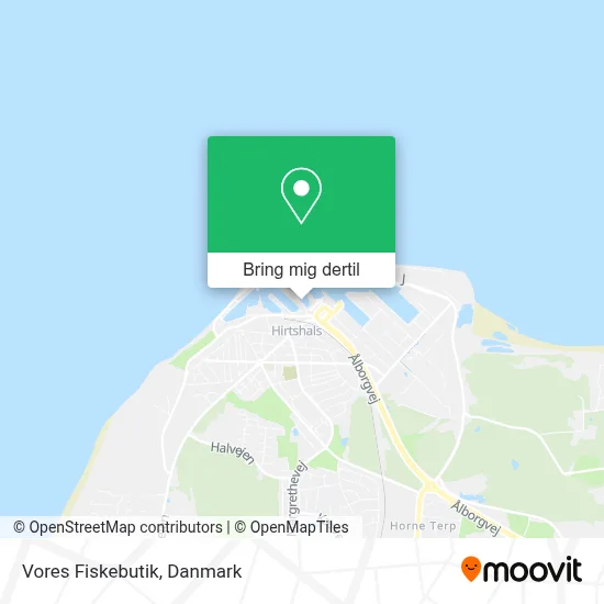 Vores Fiskebutik kort