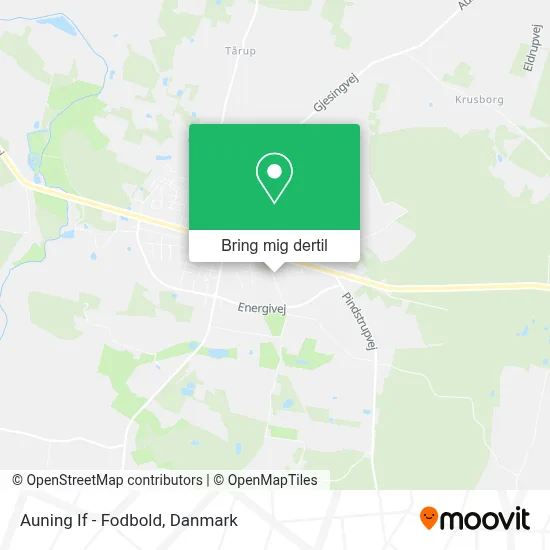 Auning If - Fodbold kort