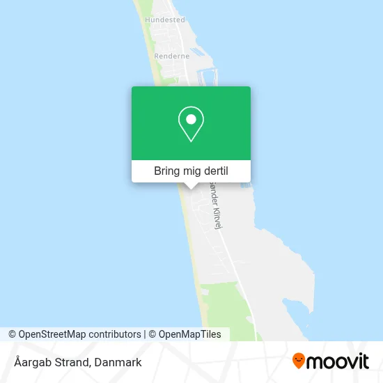 Åargab Strand kort