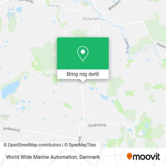World Wide Marine Automation kort