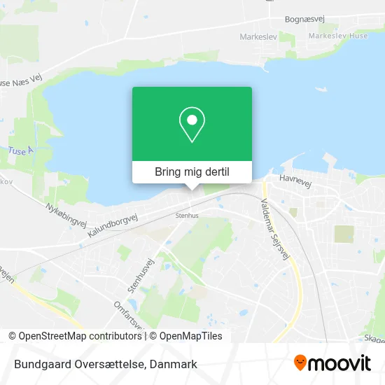 Bundgaard Oversættelse kort