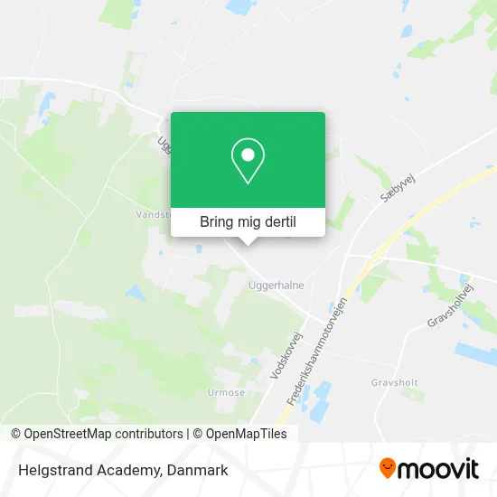 Helgstrand Academy kort