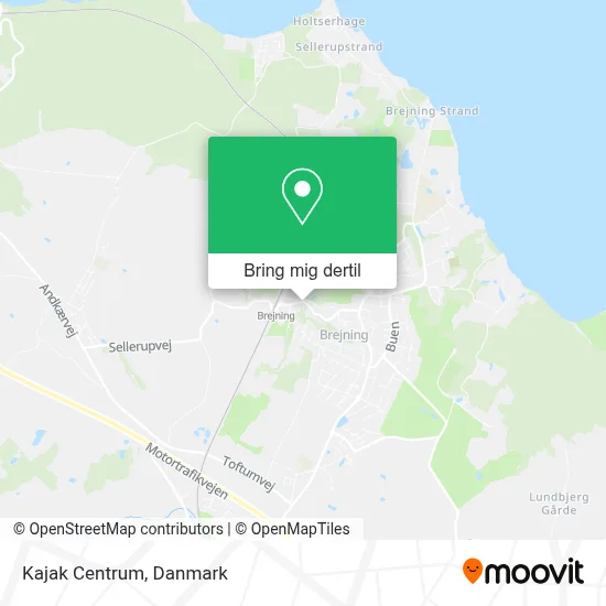 Kajak Centrum kort