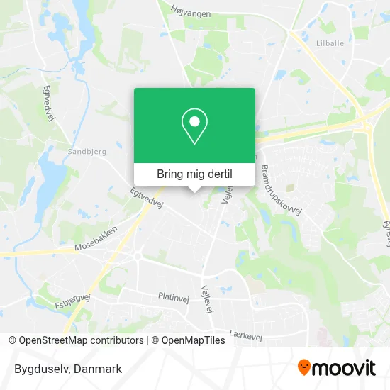 Bygduselv kort