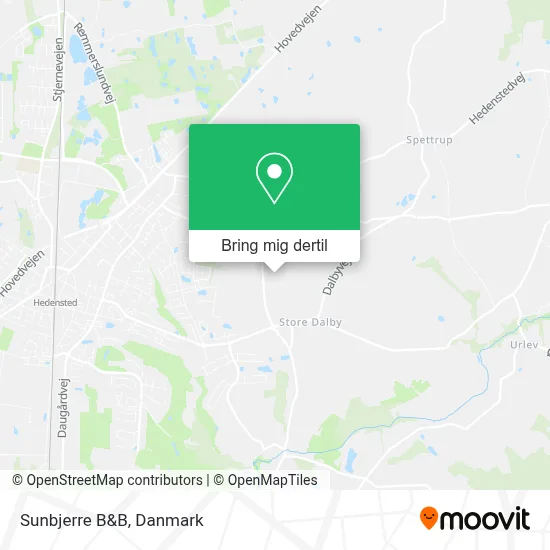 Sunbjerre B&B kort