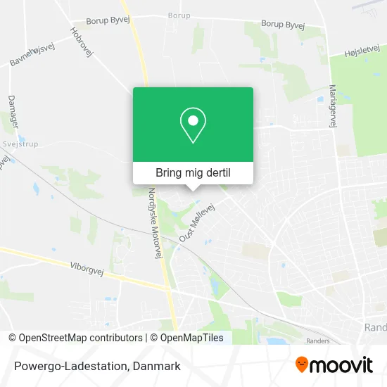 Powergo-Ladestation kort