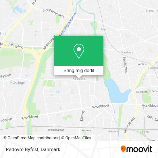 Rødovre Byfest kort