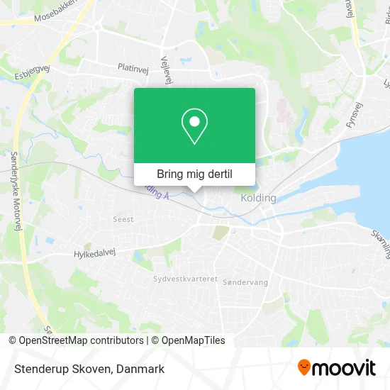 Stenderup Skoven kort