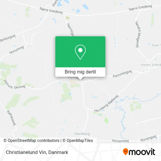 Christianelund Vin kort