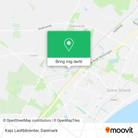Kajs Lastbilcenter kort