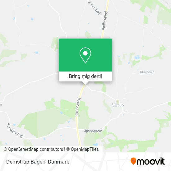 Demstrup Bageri kort
