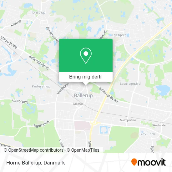 Home Ballerup kort