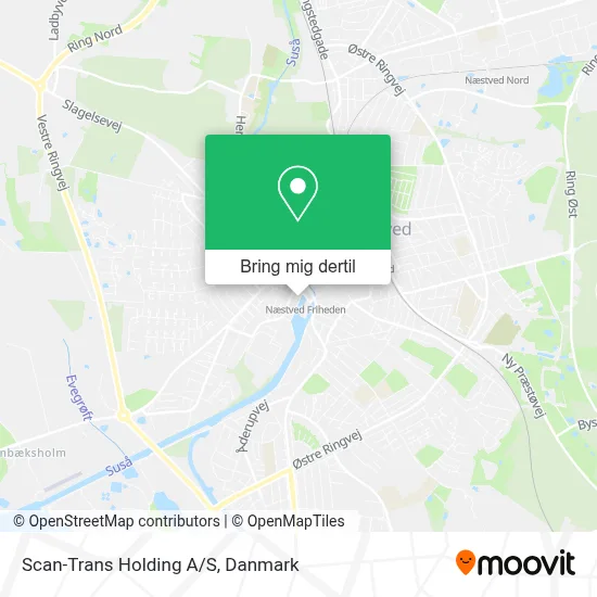 Scan-Trans Holding A/S kort
