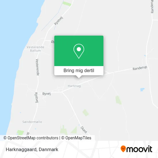 Harknaggaard kort