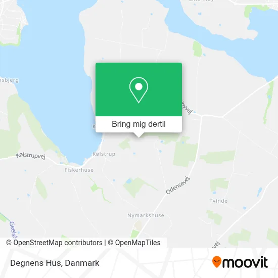 Degnens Hus kort