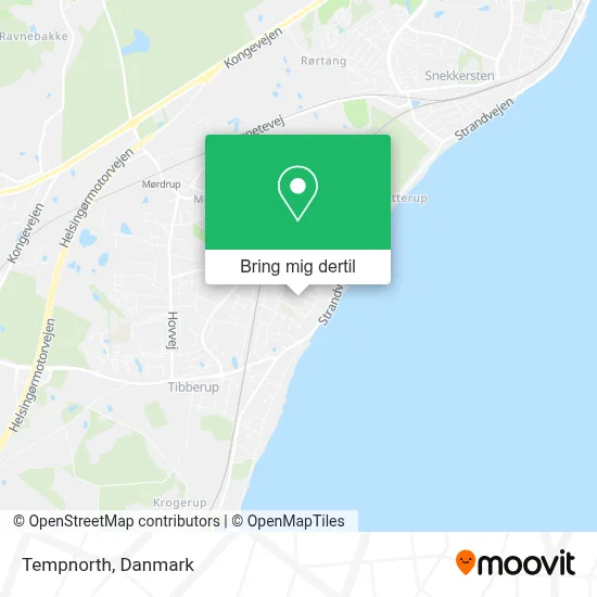 Tempnorth kort