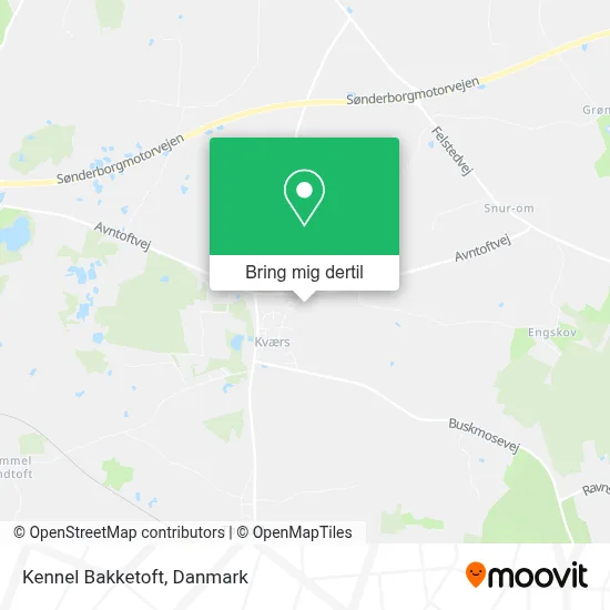 Kennel Bakketoft kort