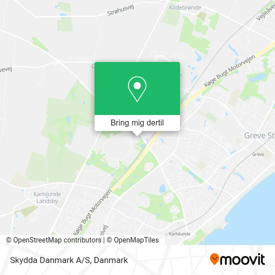 Skydda Danmark A/S kort