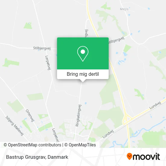 Bastrup Grusgrav kort