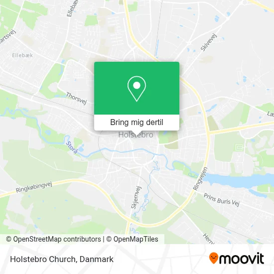 Holstebro Church kort