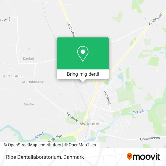 Ribe Dentallaboratorium kort