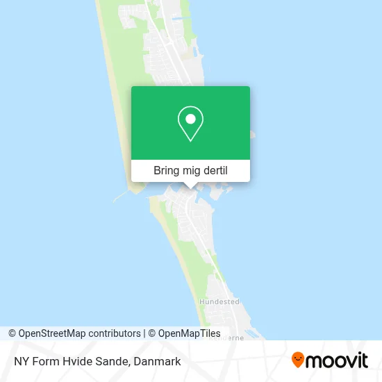NY Form Hvide Sande kort