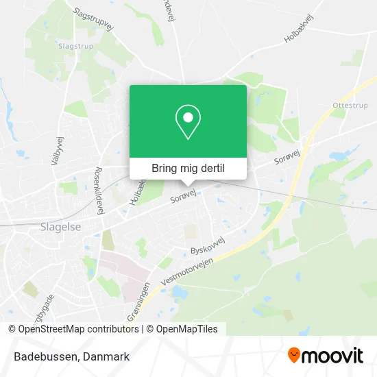 Badebussen kort