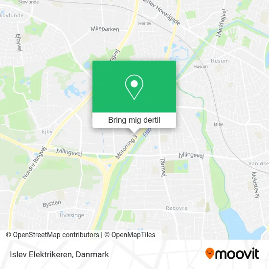 Islev Elektrikeren kort