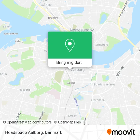 Headspace Aalborg kort