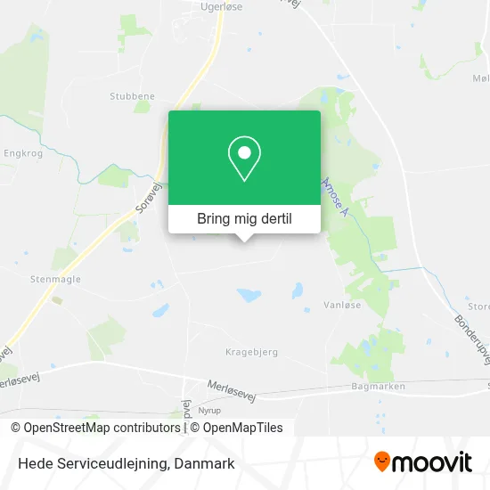 Hede Serviceudlejning kort
