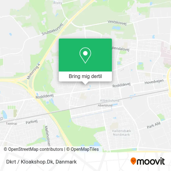 Dkrt / Kloakshop.Dk kort