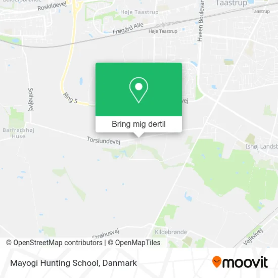 Mayogi Hunting School kort