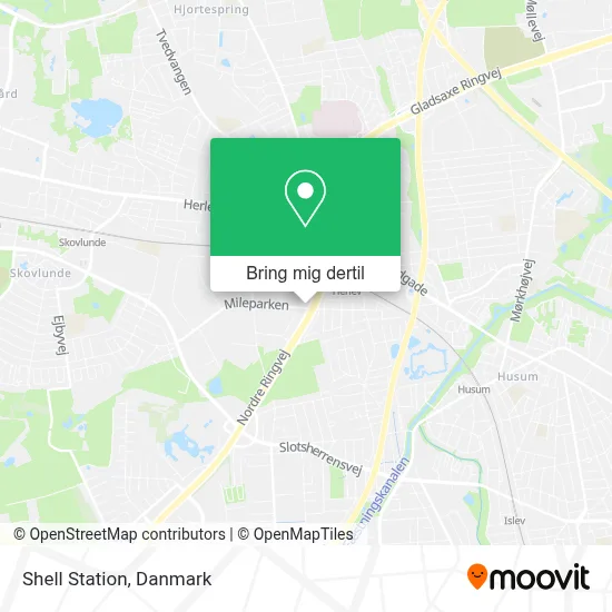 Shell Station kort