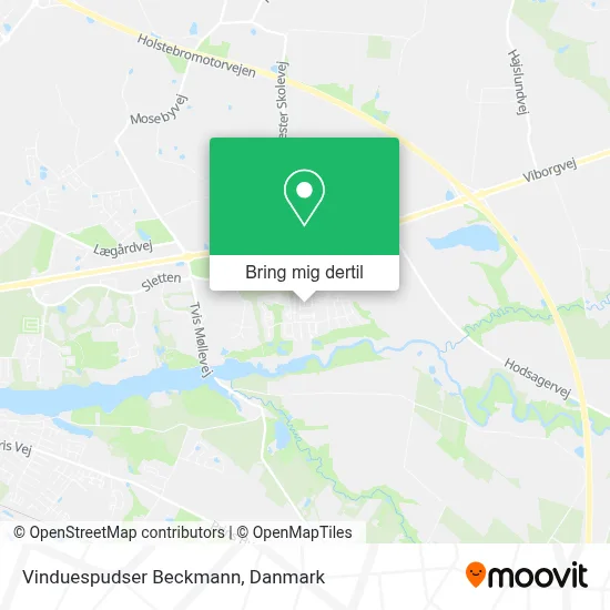 Vinduespudser Beckmann kort