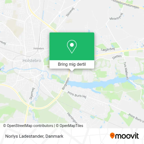 Norlys Ladestander kort