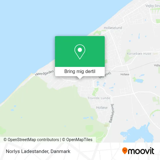 Norlys Ladestander kort