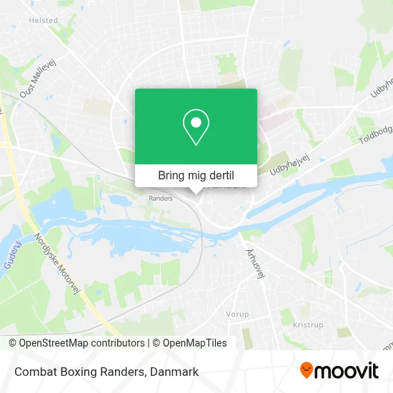 Combat Boxing Randers kort